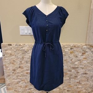 Merona linen blend dress size 4